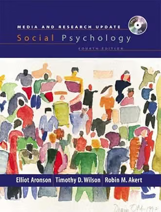 Couverture de Social Psychology, Fourth Edition