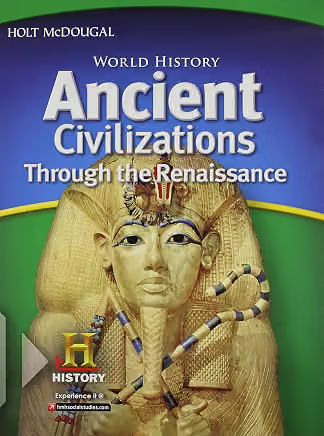 Couverture de World History: Ancient Civilizations Through the Renaissance
